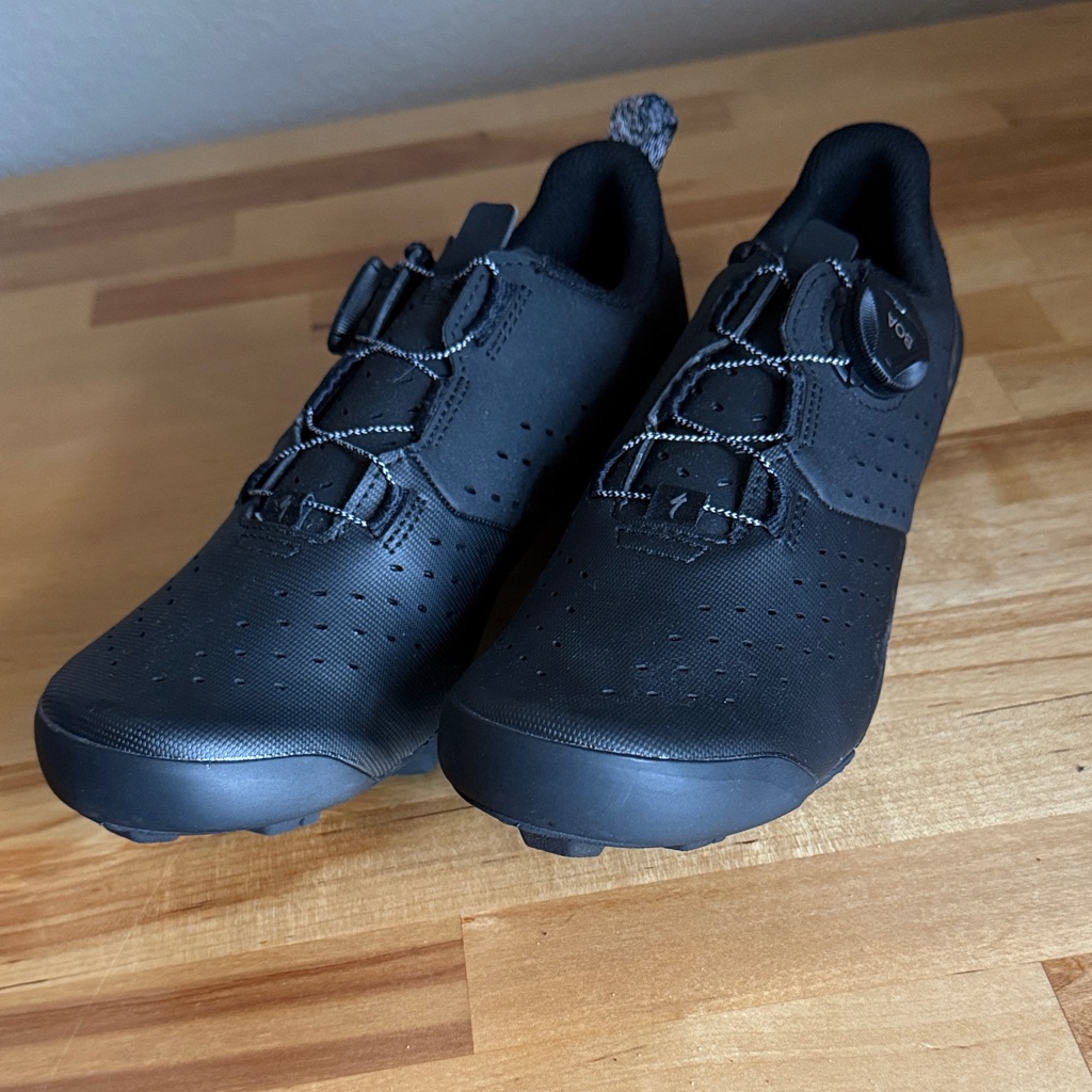 Specialized Black Cycling Shoes With Boa System